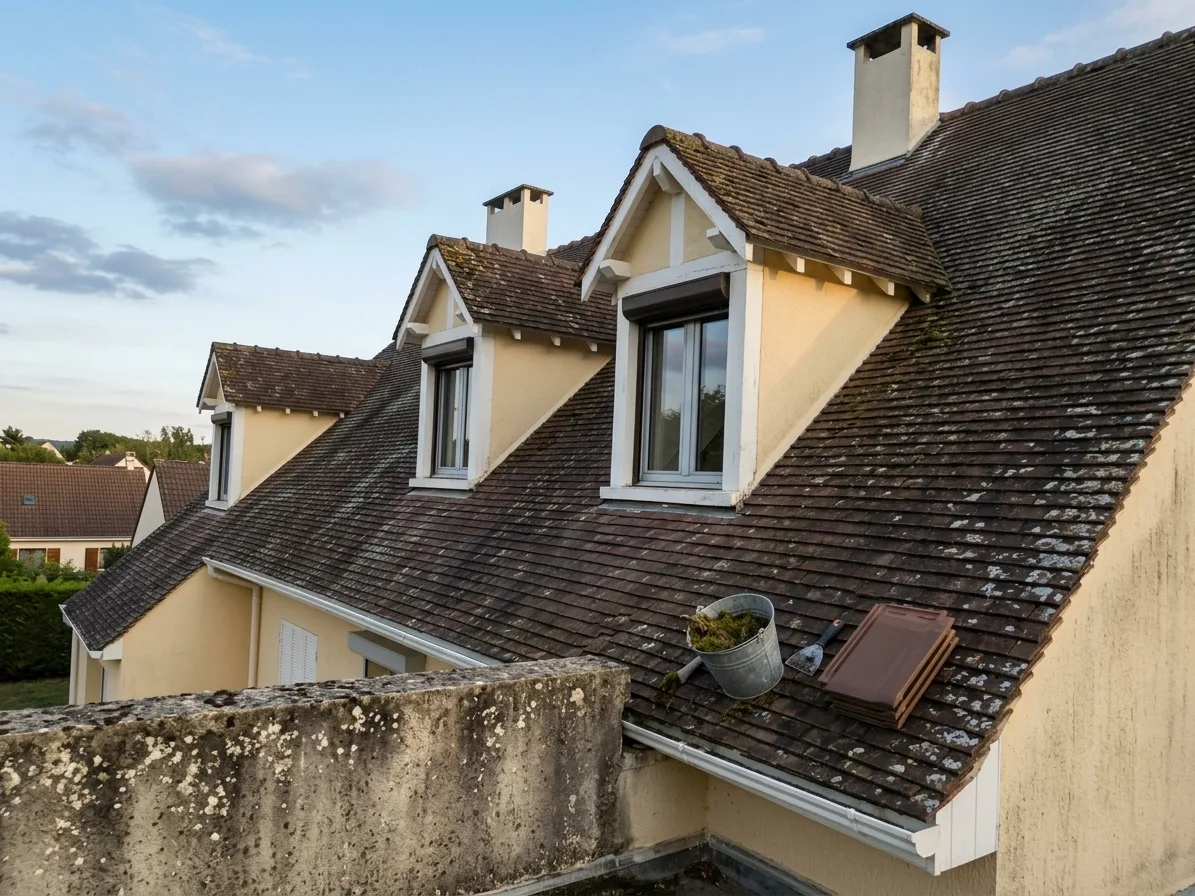 Démoussage de toiture à Melun Démoussage de toiture à Melun