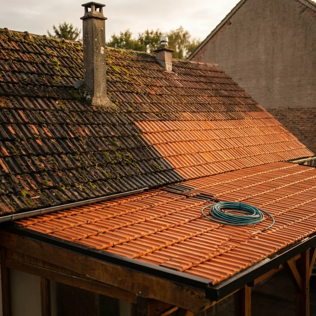 Démoussage de toiture à Melun Démoussage de toiture à Melun